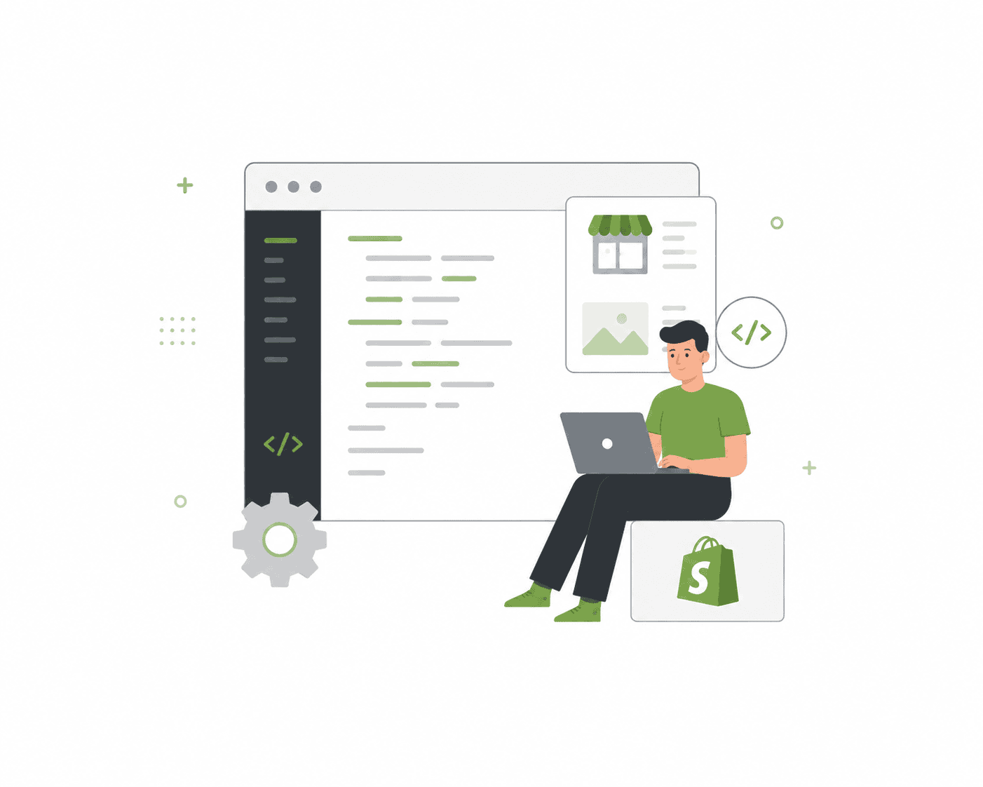 Custom Shopify storefront theme example