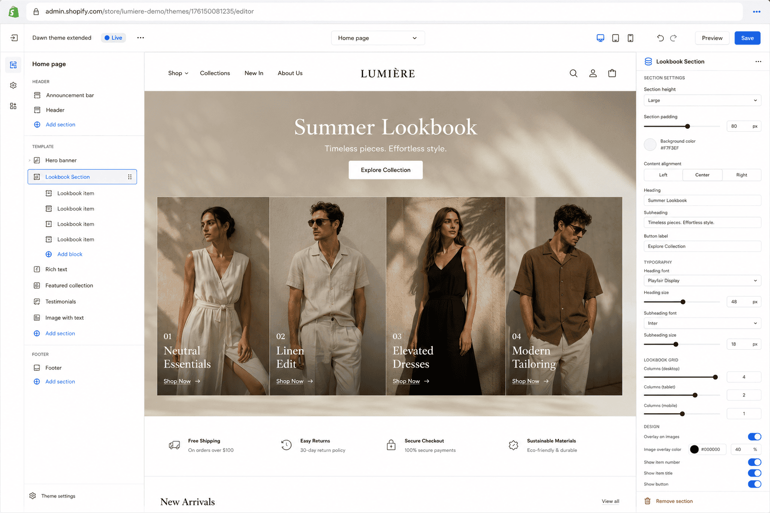 Theme Customisation & Extensions